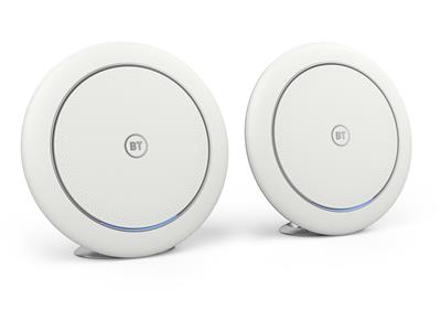 BT Premium Whole Home Wi-Fi two discs