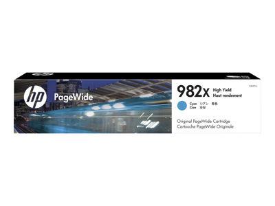 HP 982X High Yield Cyan Original PageWide Cartridge