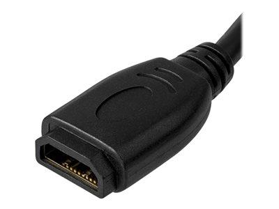 StarTech.com 6in High Speed HDMI 2.0 Port Saver Cable with 4K 60Hz - Grip