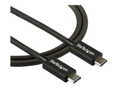 StarTech.com 0.8m / 2.7ft Thunderbolt 3 to Thunderbolt 3 Cable - 40Gbps