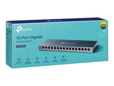 TP LINK TL-SG116 16-Port Gigabit Desktop Switch