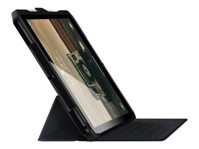 Urban Armor Gear Scout Case with Hand Strap for Apple iPad (7th gen) - Black
