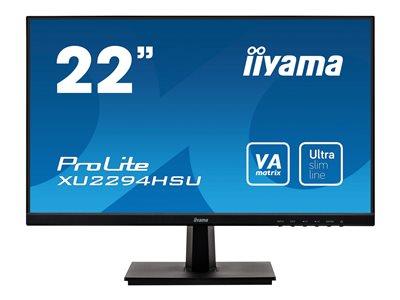 iiyama ProLite XU2294HSU-B1 22" 1920x1080 4ms VGA HDMI DisplayPort LED Monitor
