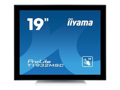 iiyama ProLite T1932MSC-W5AG 19" 1280x1024 14ms VGA HDMI DisplayPort Touchscreen IPS LED Monitor