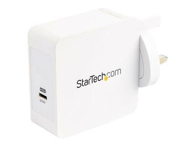 StarTech.com 1 Port USB-C™ Wall Charger with 60W of Power Delivery