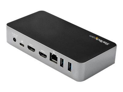 StarTech.com Dual HDMI Monitor USB-C Docking Station w/ 60W Power Deliver