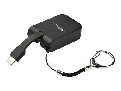 StarTech.com Portable USB C to DisplayPort Adapter w/ Keychain - 4K