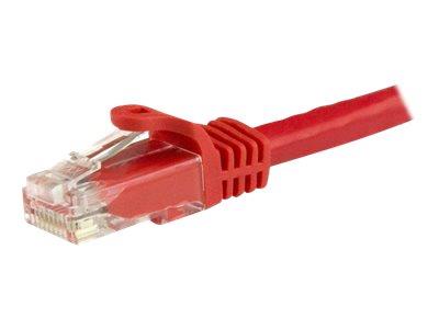 StarTech.com 1.5 m CAT6 Cable - Red CAT6 Patch Cord - Snagless RJ45