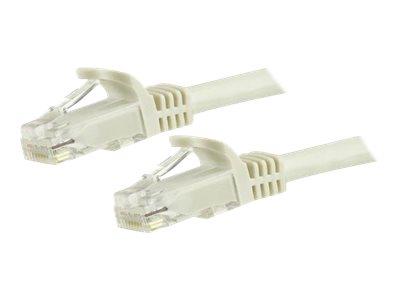 StarTech.com 1.5 m CAT6 Cable - White CAT6 Patch Cord - Snagless RJ45