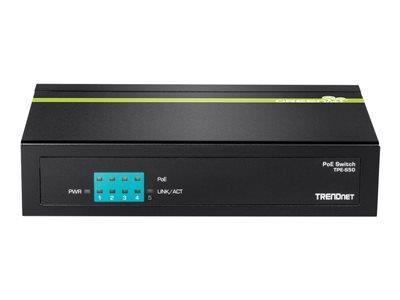 TRENDnet 5-Port 10/100Mbps PoE Switch (31W)