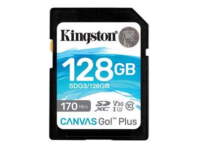 Kingston 128GB SDXC CanvasGo Plus SD Card