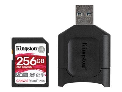 Kingston 256GB SDXC React Plus Card