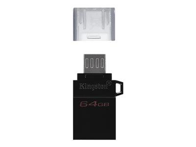 Kingston DataTraveler microDuo3 G2 64GB USB 3.2 Black