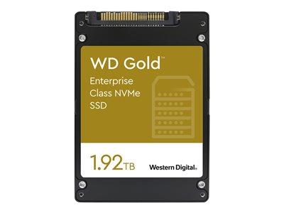 WD 1.92TB WD Gold SATA 6GB/s 2.5" U2 NVMe SSD