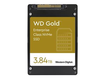 WD 3.84TB WD Gold SATA 6GB/s 2.5" U2 NVMe SSD