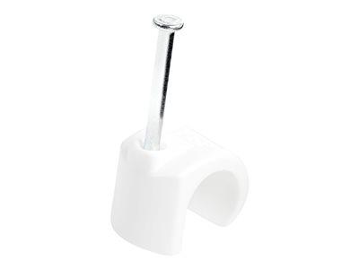 StarTech.com 100 Pack of Nail Mounted Cable Clip - Extra Large