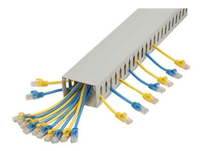 StarTech.com Slotted Wiring Cable Raceway Duct - 75 x 50mm