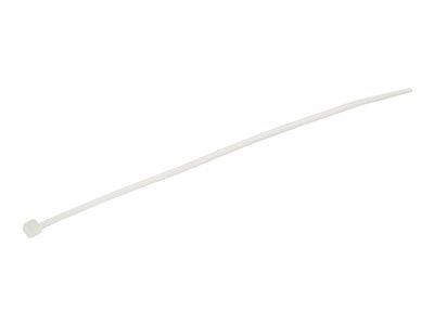 StarTech.com 100 Pack 6" White Cable Ties