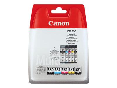 Canon 2078C005 PGI580 CLI581 Ink 11ml Multipack