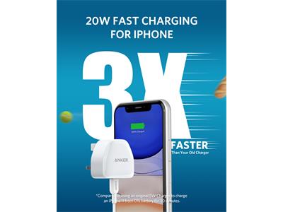 Anker PowerPort III Nano-20W Fast Charger for iPhone
