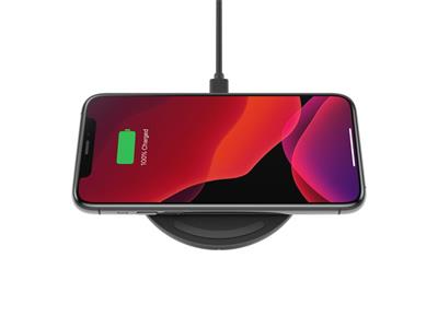 Belkin 10W Wireless Charging Pad with Micro USB Cable/No PSU - Black
