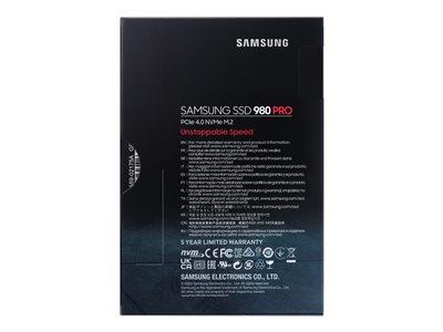 Samsung 250GB 980 PRO PCIe M.2 SSD