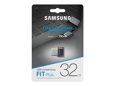 Samsung 32GB Fit Plus USB 3.1 - Black