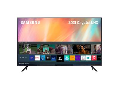 Samsung 43" AU7100 (2021) 4K Ultra HD HDR Smart TV (UE43AU7100KXXU)