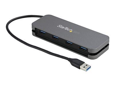 StarTech.com 4 Port USB 3.0 Hub 5Gbps - 4x USB-A - USB Bus Powered USB