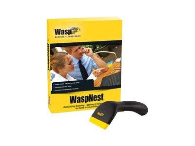WASP WaspNest WCS3950 CCD Barcode Scanner, USB