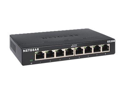 NETGEAR 5-Port GS308 Gigabit Ethernet Unmanaged  Network Switch