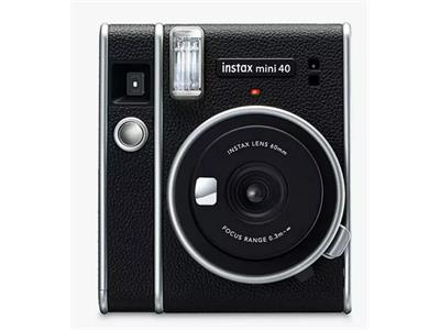 Fujifilm Fuji Instax Mini 40 Instant Camera (10 Shots) - Black