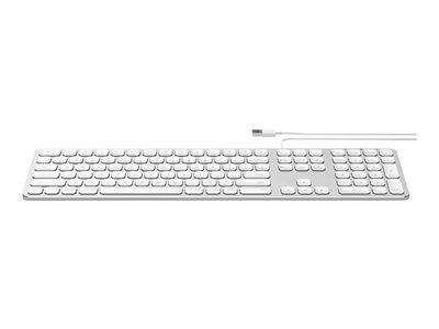 Satechi Aluminum Wired Keyboard for Mac - Silver - UK