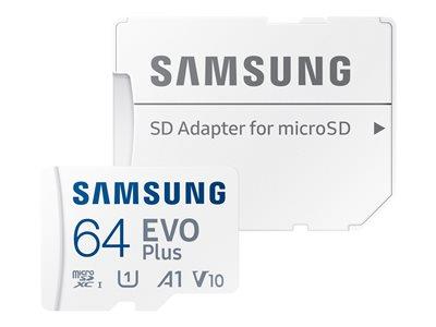 Samsung 64GB EVOPlus V30 A1 Micro-SD XC  +AD