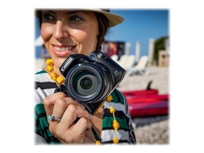 Canon PowerShot SX70 HS Black 4K 20.3MP 65x Zoom Wifi Camera Kit inc 32GB  and Case (3071C011+32GBCASE)