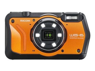 Ricoh WG-6 Tough Compact Camera - Orange