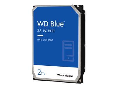 WD Blue 2TB 5400 RPM Serial ATA III 3.5" 256MB