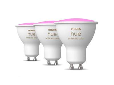 Philips Hue Colour 4.3W GU10 Bulbs 6-Pack