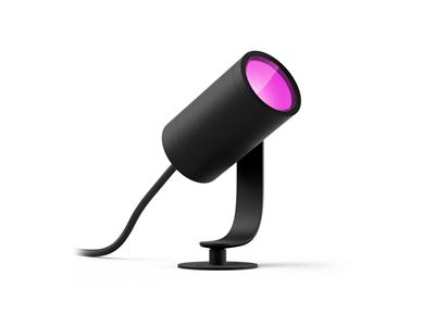 Philips Hue Lily Outdoor Spotlight Base Kit with Bridge Starter Kit