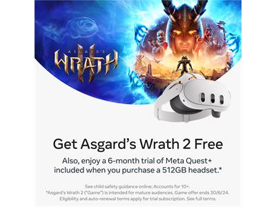 Meta Quest 3 - 512GB - Asgard’s Wrath 2 bundle