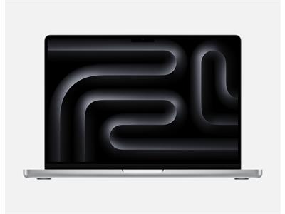 Apple 14-inch MacBook Pro: Apple M3 chip with 8-core CPU and 10-core GPU, 512GB SSD - Silver