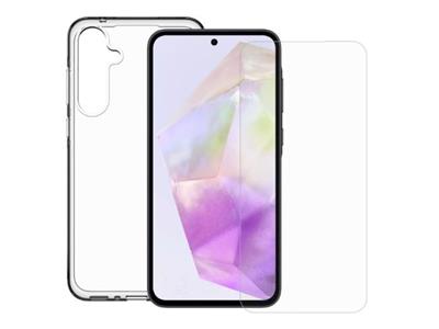 Samsung Premium Clear Case and Screen Protector for A35 5G