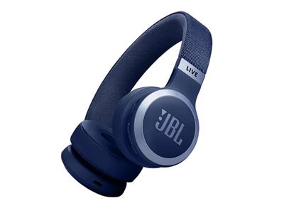 JBL Live 670NC Noise Cancelling Over Ear Headphones - Blue