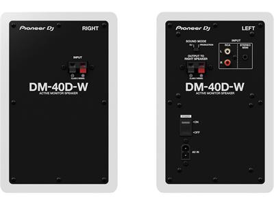 Pioneer DM-40D Speakers White