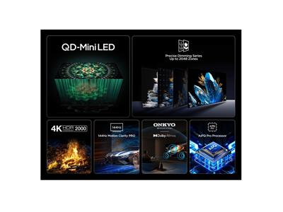 TCL 65" C7K QLED Mini-LED Google TV