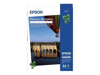 Epson Premium - Semi-gloss photo paper - Super A3 (330 x 483 mm) - 20 sheet(s)