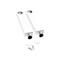 Loxit 350mm Extension Legs for Hi-Lo Screen Lift White