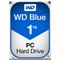 WD Blue 1TB Desktop Hard Disk Drive - 5400RPM SATA6 Gb/s 64MB Cache 3.5 Inch - WD10EZRZ