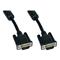 Cables Direct VGA Cable HD-15 (M) to HD-15 (M) - 10m - Moulded, Thumbscrews - Black