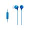 Sony In Ear Headphones Blue - 1.2M Cord